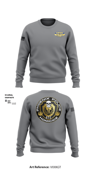 Homicide 62205887 Crew Neck Sweatshirt - 1