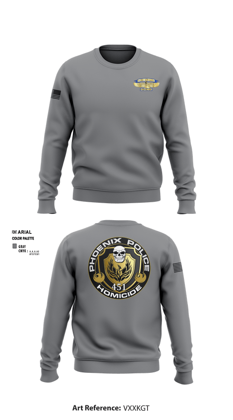 Crew Neck Sweatshirt, Homicide, , Teamtime, Team time, sublimation, custom sports apparel, team uniforms, spirit wear, spiritwear, sports uniforms, custom shirts, team store, custom team store, fundraiser sports, apparel fundraiser