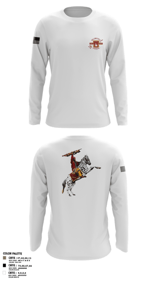 Long Sleeve Performance Polo, FSU ROTC, Army, Teamtime, Team time, sublimation, custom sports apparel, team uniforms, spirit wear, spiritwear, sports uniforms, custom shirts, team store, custom team store, fundraiser sports, apparel fundraiser