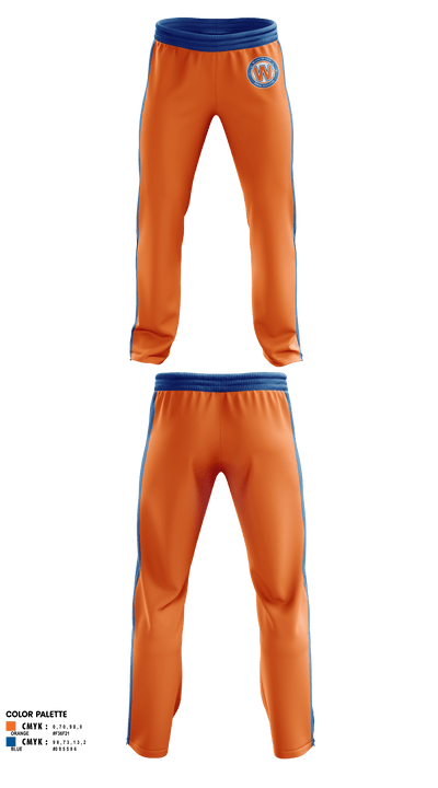 Wilmington Youth Rowing Association 42617767 Sweatpants - 1