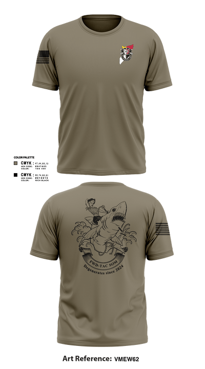 JSOTF-SOM FWD TAC 87386049 Short Sleeve Performance Shirt - 3