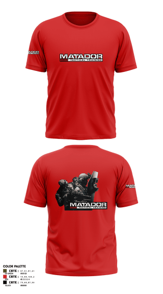 Short Sleeve Performance Shirt, Matador Tactical, , Teamtime, Team time, sublimation, custom sports apparel, team uniforms, spirit wear, spiritwear, sports uniforms, custom shirts, team store, custom team store, fundraiser sports, apparel fundraiser