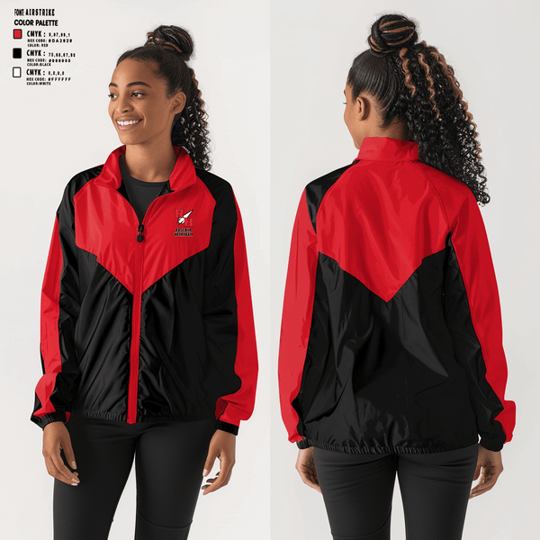 Windbreaker, Rose Hill High School Volleyball, Women's Volleyball, Teamtime, Team time, sublimation, custom sports apparel, team uniforms, spirit wear, spiritwear, sports uniforms, custom shirts, team store, custom team store, fundraiser sports, apparel fundraiser