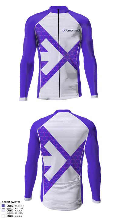 Jumpmind Pelotonia 7942497 Long Sleeve Performance Shirt 10