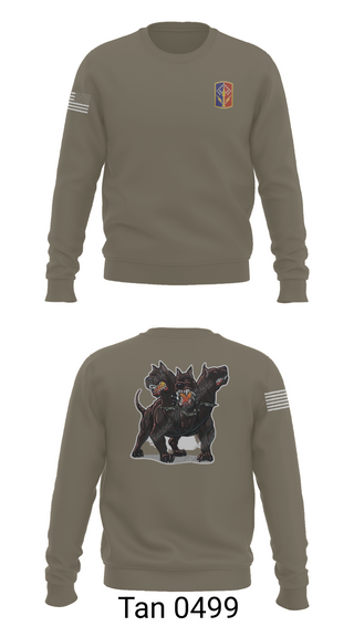 Crew Neck Sweatshirt, 1-174th ADA RGT, , Teamtime, Team time, sublimation, custom sports apparel, team uniforms, spirit wear, spiritwear, sports uniforms, custom shirts, team store, custom team store, fundraiser sports, apparel fundraiser