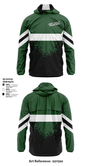 Indy Wild Volleyball 47140100 Windbreaker - 1
