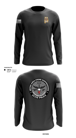 Long Sleeve Performance Shirt, Alabama State Bureau of Investigations, Police, Teamtime, Team time, sublimation, custom sports apparel, team uniforms, spirit wear, spiritwear, sports uniforms, custom shirts, team store, custom team store, fundraiser sports, apparel fundraiser