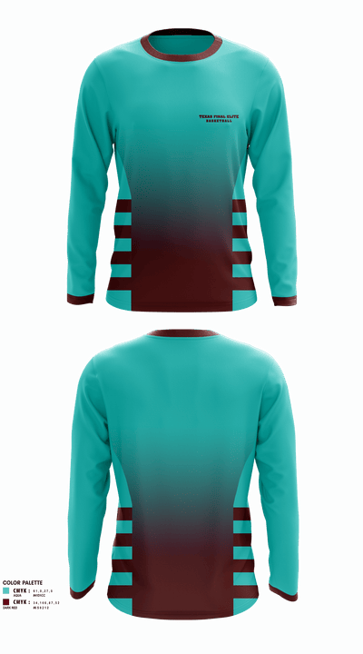 Texas final elite 97055816 Long Sleeve Performance Shirt - 1