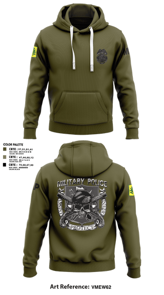 Hoodie, 307TH Military Police Company, , Teamtime, Team time, sublimation, custom sports apparel, team uniforms, spirit wear, spiritwear, sports uniforms, custom shirts, team store, custom team store, fundraiser sports, apparel fundraiser