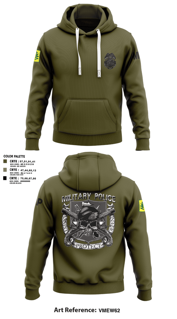 Hoodie, 307TH Military Police Company, , Teamtime, Team time, sublimation, custom sports apparel, team uniforms, spirit wear, spiritwear, sports uniforms, custom shirts, team store, custom team store, fundraiser sports, apparel fundraiser