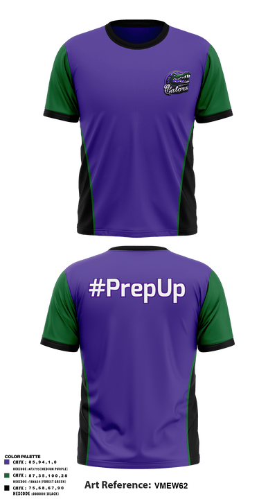 Gator Prep 71279650 Short Sleeve Performance Shirt - 4