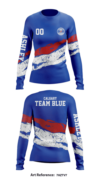 IMPACT RINGETTE SPRING 2023 Women's Long Sleeve Performance Shirt -1