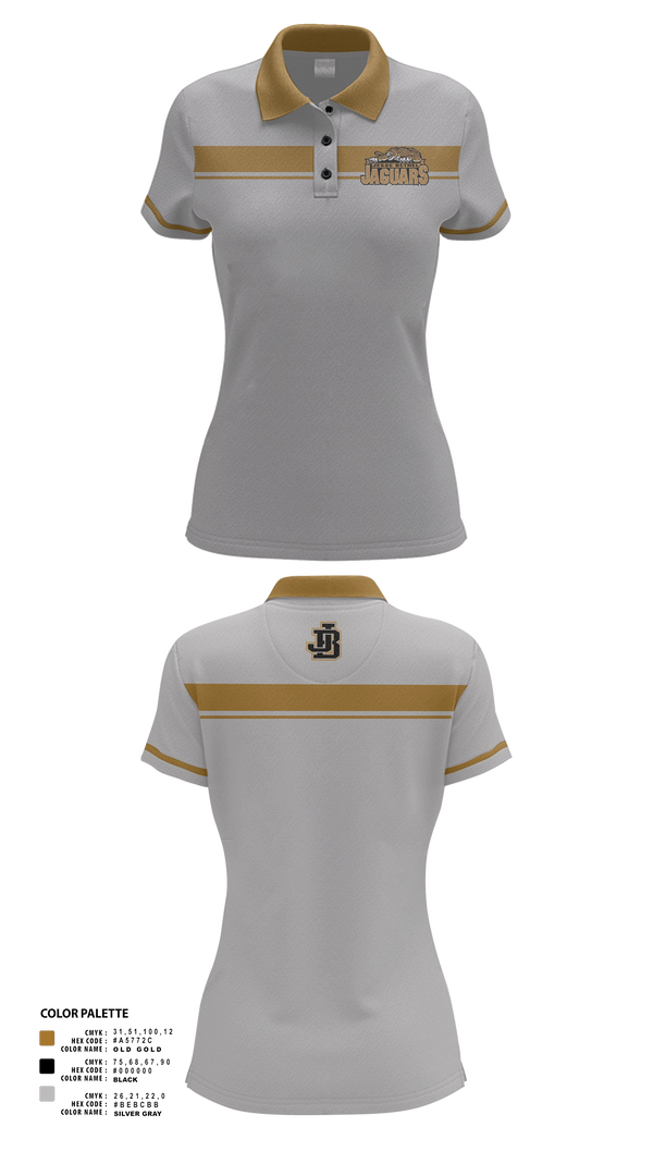 Jesse Bethel High School Golf Women's Short Sleeve Performance Polo  - 23