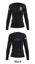 Eagle Police Department 40454733 Women's Long Sleeve V-neck Shirt - 35