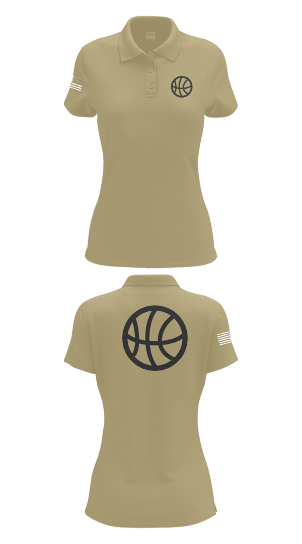 Women's Short Sleeve Performance Polo, Bankers, Men's Basketball, Teamtime, Team time, sublimation, custom sports apparel, team uniforms, spirit wear, spiritwear, sports uniforms, custom shirts, team store, custom team store, fundraiser sports, apparel fundraiser