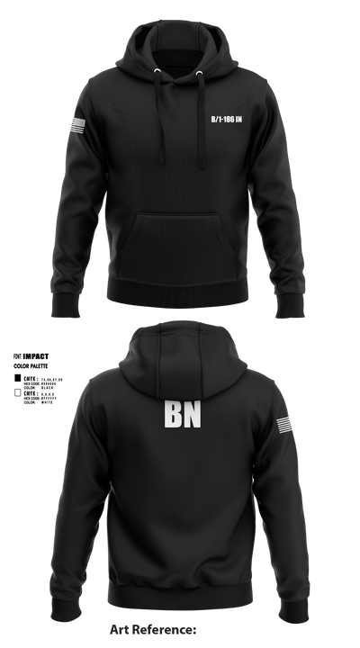B/1-186 IN 77413074 Hoodie - 1