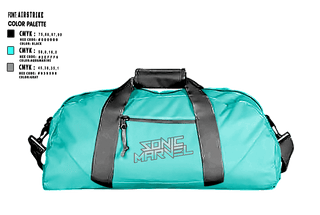 Duffle Bag, DJ Sonic MarvelDJ Sonic Marvel, , Teamtime, Team time, sublimation, custom sports apparel, team uniforms, spirit wear, spiritwear, sports uniforms, custom shirts, team store, custom team store, fundraiser sports, apparel fundraiser