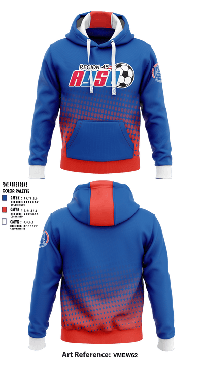 AYSO Region 45 Soccer 18460640 Hoodie - 1
