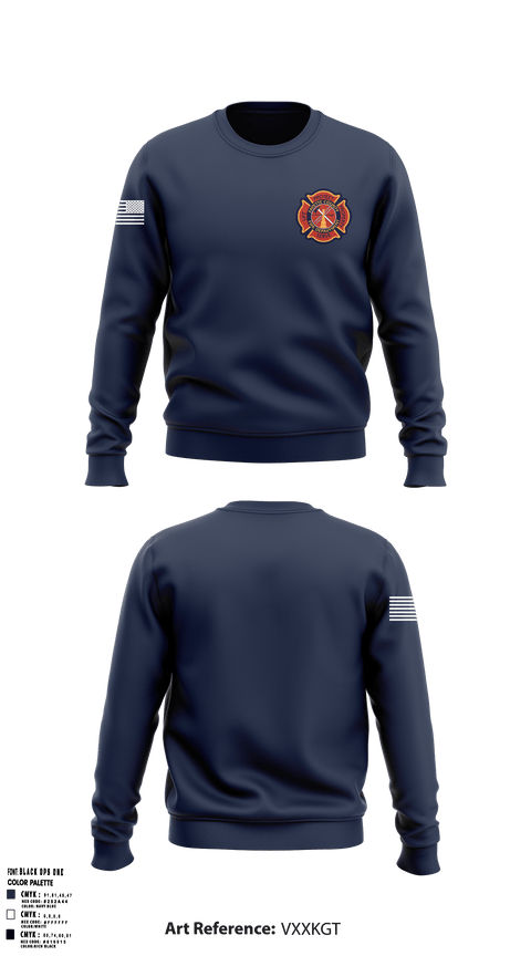 Crew Neck Sweatshirt, Fayette County Fire & Rescue, Fire Department, Teamtime, Team time, sublimation, custom sports apparel, team uniforms, spirit wear, spiritwear, sports uniforms, custom shirts, team store, custom team store, fundraiser sports, apparel fundraiser