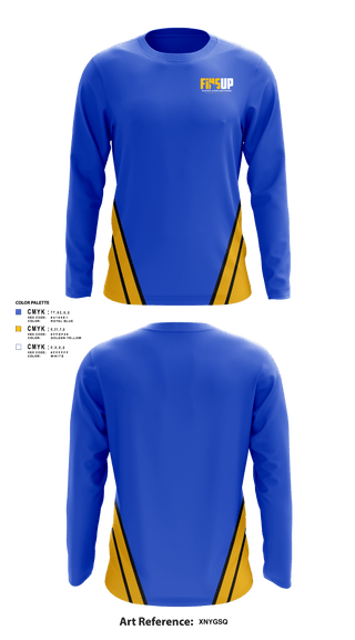 Long Sleeve Performance Shirt, Dauphin Fins, Football, Teamtime, Team time, sublimation, custom sports apparel, team uniforms, spirit wear, spiritwear, sports uniforms, custom shirts, team store, custom team store, fundraiser sports, apparel fundraiser