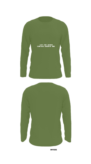 Long Sleeve Performance Shirt, Capt “Bud” Jackson Composite Squadron - NJ102, Air Force, Teamtime, Team time, sublimation, custom sports apparel, team uniforms, spirit wear, spiritwear, sports uniforms, custom shirts, team store, custom team store, fundraiser sports, apparel fundraiser