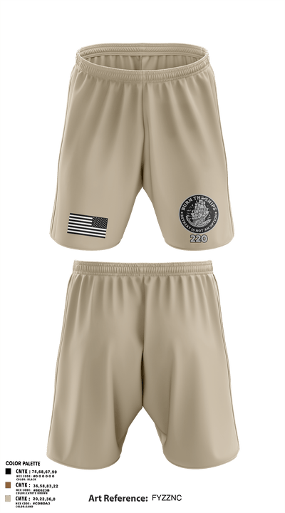 220 BPOA 59828515 Athletic Shorts With Pockets - 3