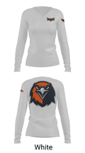 Thunderhawks 38651348 Women's Long Sleeve V-neck Shirt - 16