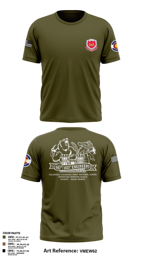 Old School Cotton Feel Shirt, 947th EVCC, , Teamtime, Team time, sublimation, custom sports apparel, team uniforms, spirit wear, spiritwear, sports uniforms, custom shirts, team store, custom team store, fundraiser sports, apparel fundraiser