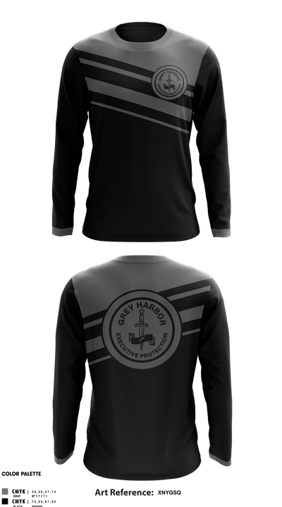 Grey Harbor Executive Protection 51573622 Long Sleeve Performance Shirt - 1