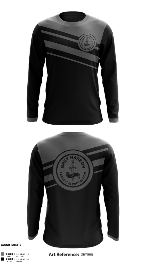 Long Sleeve Performance Shirt, Grey Harbor Executive ProtectionGrey Harbor Executive Protection, , Teamtime, Team time, sublimation, custom sports apparel, team uniforms, spirit wear, spiritwear, sports uniforms, custom shirts, team store, custom team store, fundraiser sports, apparel fundraiser