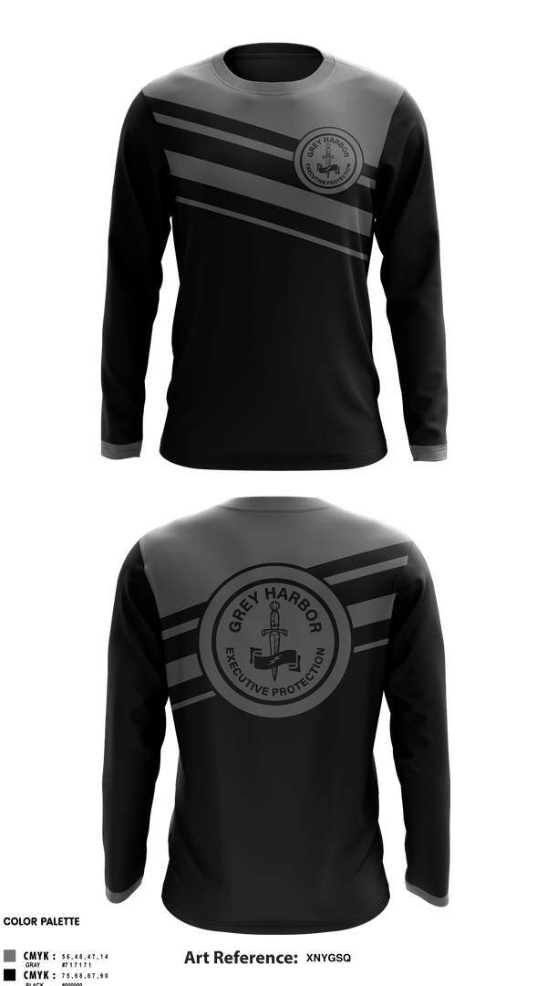 Long Sleeve Performance Shirt, Grey Harbor Executive ProtectionGrey Harbor Executive Protection, , Teamtime, Team time, sublimation, custom sports apparel, team uniforms, spirit wear, spiritwear, sports uniforms, custom shirts, team store, custom team store, fundraiser sports, apparel fundraiser