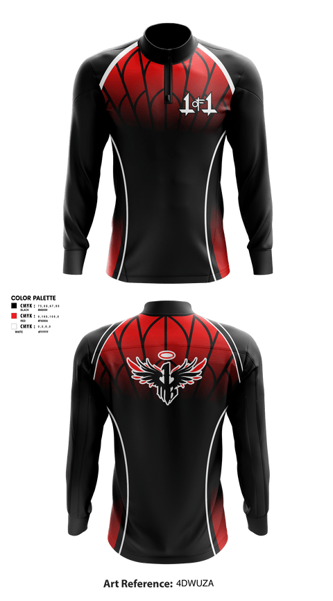 Quarter Zip Jacket, 1 of 1 elite, Men's Basketball, Teamtime, Team time, sublimation, custom sports apparel, team uniforms, spirit wear, spiritwear, sports uniforms, custom shirts, team store, custom team store, fundraiser sports, apparel fundraiser