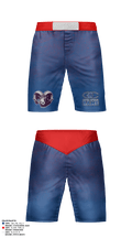 Greene Central Rams 3698079 Fight Shorts - 1