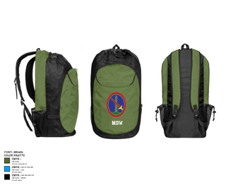 Gear Bag, MDW, Army, Teamtime, Team time, sublimation, custom sports apparel, team uniforms, spirit wear, spiritwear, sports uniforms, custom shirts, team store, custom team store, fundraiser sports, apparel fundraiser
