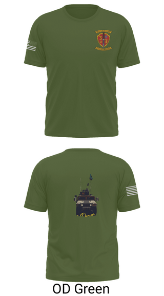 Old School Cotton Feel Shirt, 3/7 India Co. Wpns Plt, Marines, Teamtime, Team time, sublimation, custom sports apparel, team uniforms, spirit wear, spiritwear, sports uniforms, custom shirts, team store, custom team store, fundraiser sports, apparel fundraiser