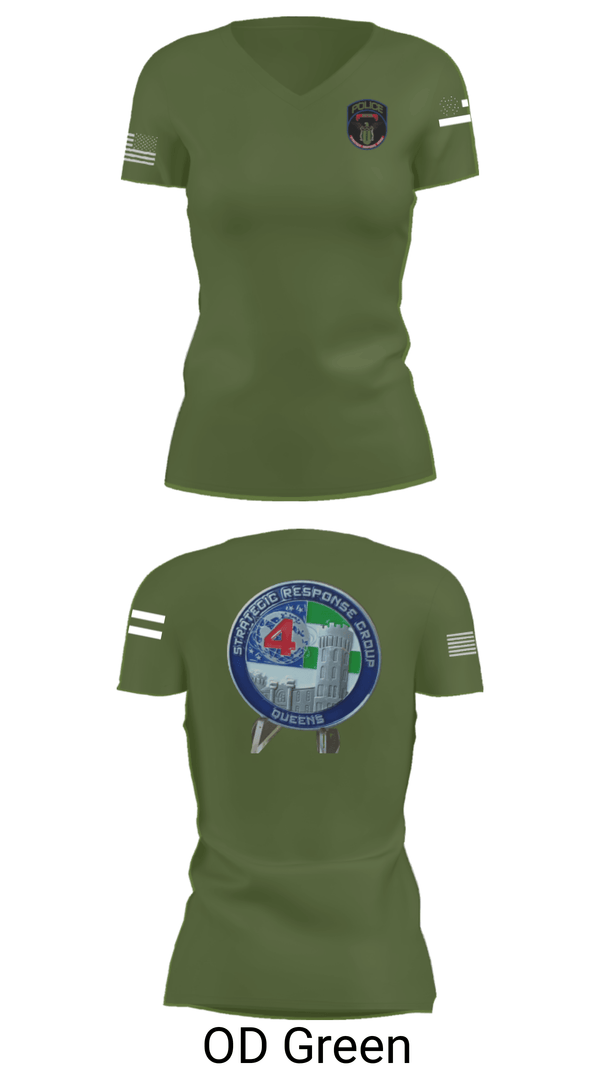 Women's Short Sleeve Vneck Shirt, SRG 4, Police, Teamtime, Team time, sublimation, custom sports apparel, team uniforms, spirit wear, spiritwear, sports uniforms, custom shirts, team store, custom team store, fundraiser sports, apparel fundraiser