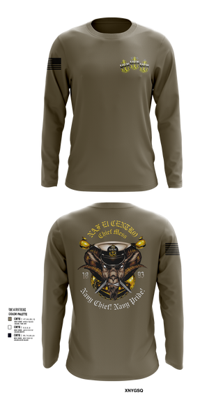 Long Sleeve Performance Shirt, NAFEC CPO Mess, , Teamtime, Team time, sublimation, custom sports apparel, team uniforms, spirit wear, spiritwear, sports uniforms, custom shirts, team store, custom team store, fundraiser sports, apparel fundraiser