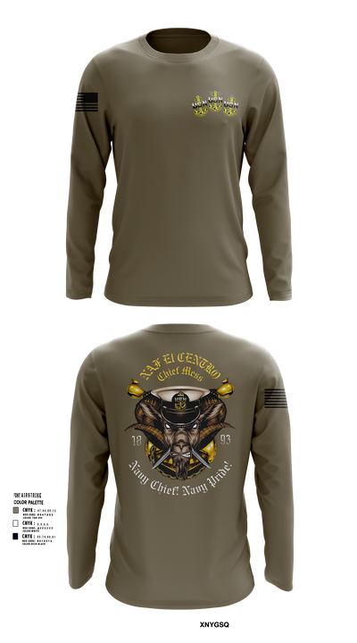 NAFEC CPO Mess 77271572 Long Sleeve Performance Shirt 11