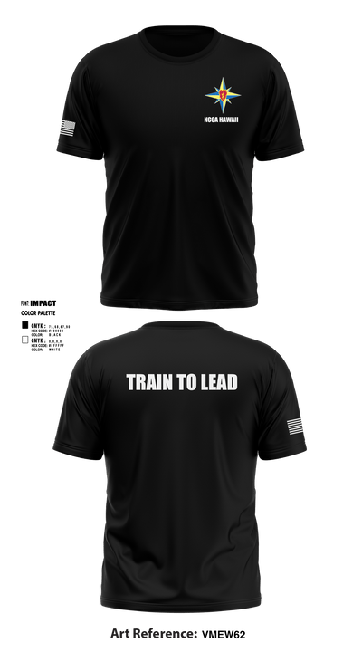 NCOA Hawaii 27684914 Short Sleeve Performance Shirt - 1