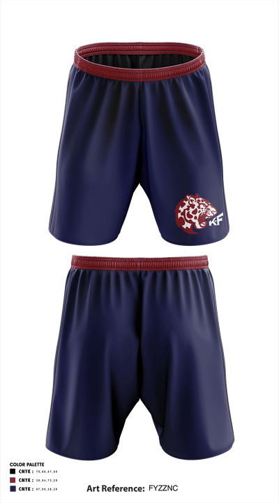 The Kew-Forest School Volleyball 87839519 Athletic Shorts With Pockets - 41