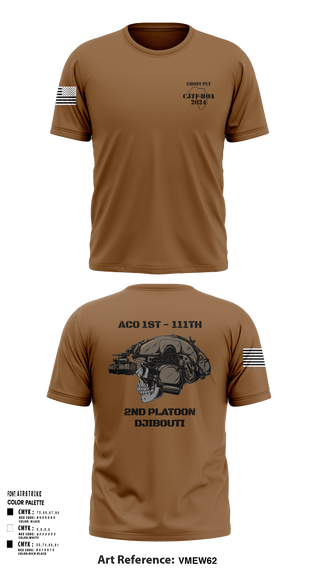 Short Sleeve Performance Shirt, Aco 1-111, National Guard, Teamtime, Team time, sublimation, custom sports apparel, team uniforms, spirit wear, spiritwear, sports uniforms, custom shirts, team store, custom team store, fundraiser sports, apparel fundraiser