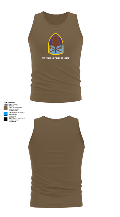 322 civil affairs brigade 15176407 Tank Top - 18