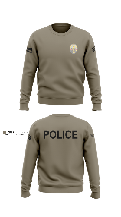 Miami Police Department 88232990 Crew Neck Sweatshirt - 2
