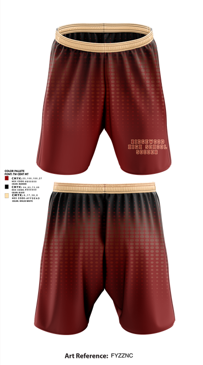 Ridgewood High School 40558408 Athletic Shorts With Pockets - 1 (1)