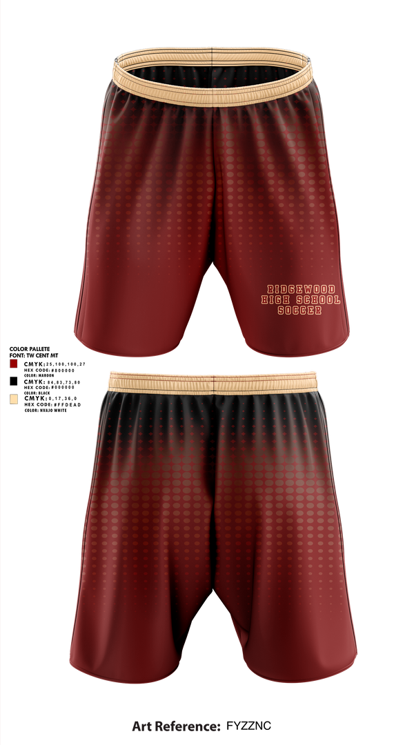 Athletic Shorts With Pockets, Ridgewood High School, Women's Soccer, Teamtime, Team time, sublimation, custom sports apparel, team uniforms, spirit wear, spiritwear, sports uniforms, custom shirts, team store, custom team store, fundraiser sports, apparel fundraiser