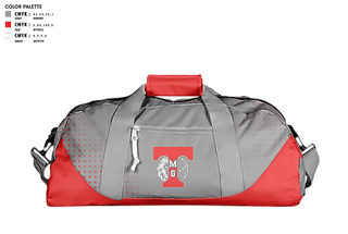 Duffle Bag, TMG Lions, Men's Basketball, Teamtime, Team time, sublimation, custom sports apparel, team uniforms, spirit wear, spiritwear, sports uniforms, custom shirts, team store, custom team store, fundraiser sports, apparel fundraiser