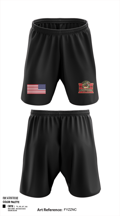612 Engineer Detachment 46811813 Athletic Shorts With Pockets - 3