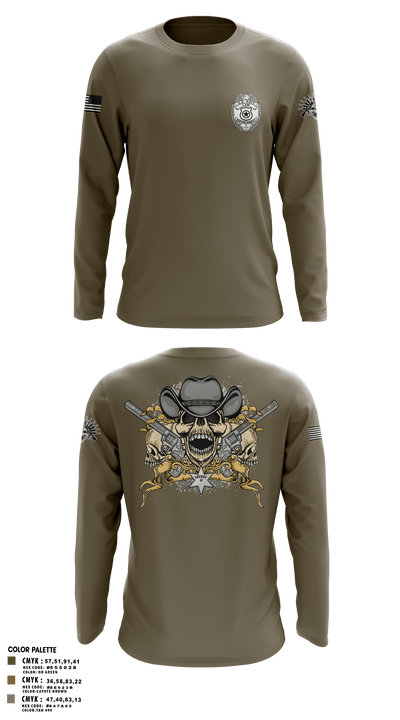 Veritas Christian Academy Softball 71166479 Long Sleeve Performance Shirt - 3