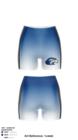 Women's Shorts, Shorter University Athletics Volleyball, Women's Volleyball, Teamtime, Team time, sublimation, custom sports apparel, team uniforms, spirit wear, spiritwear, sports uniforms, custom shirts, team store, custom team store, fundraiser sports, apparel fundraiser