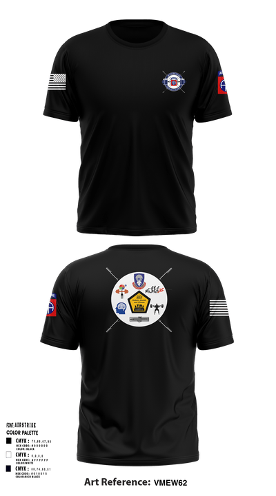 82nd ADSB H2F 64570500 Short Sleeve Performance Shirt - 1